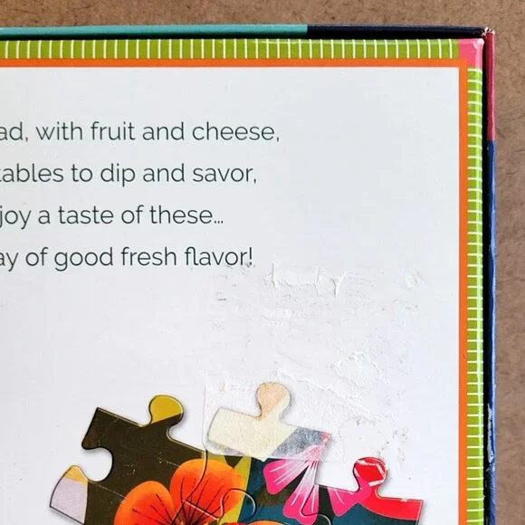 eeBoo CHARCUTERIE round Jigsaw Puzzle 500 pieces - Picture 6 of 9